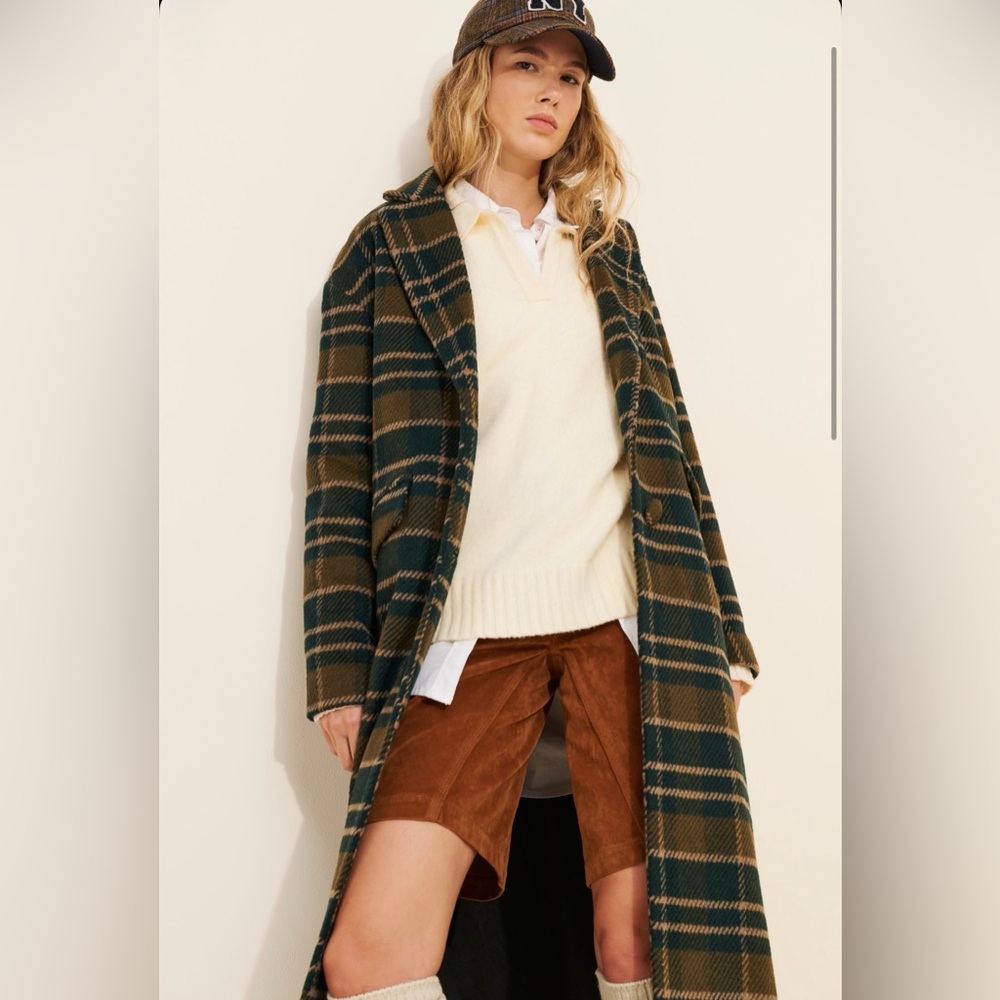 Hunter | Plaid Longline Jacket | XL